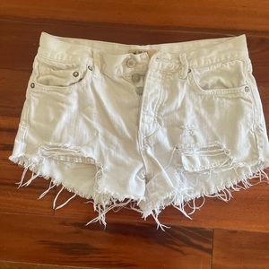Free People Loving Good Vibrations Shorts